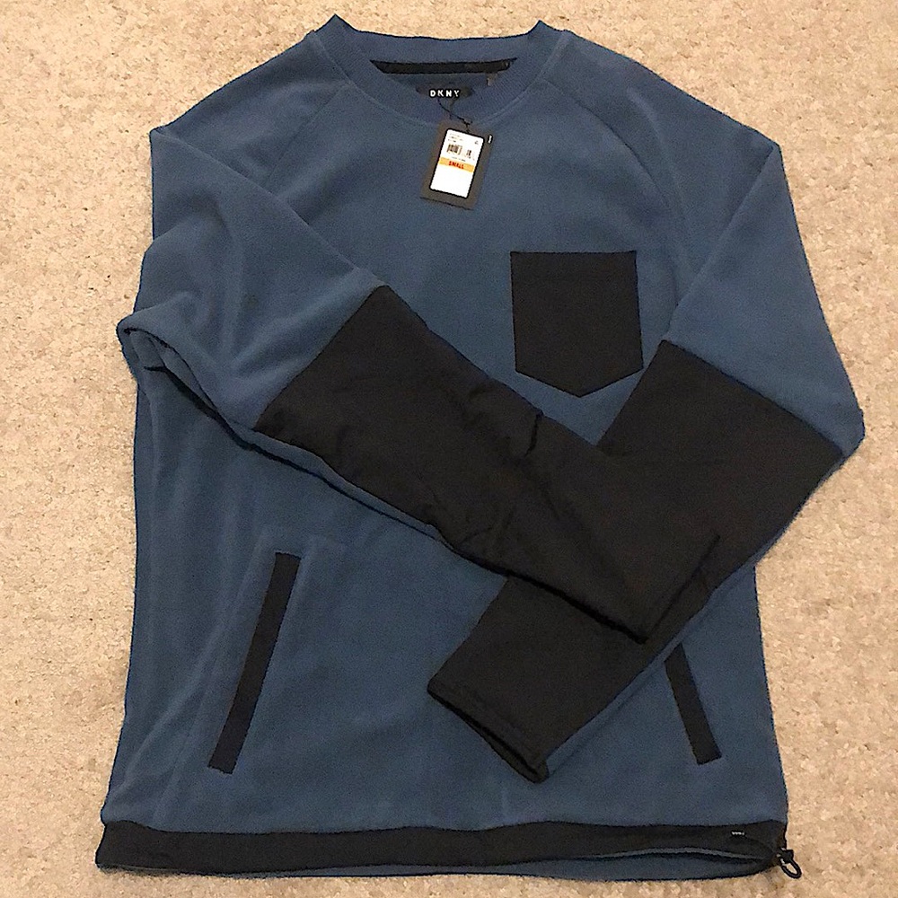 DKNY fleece sweater